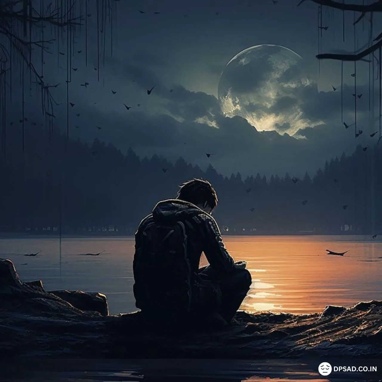 Sad Good Night DP for WhatsApp, Instagram, Free Download (24)