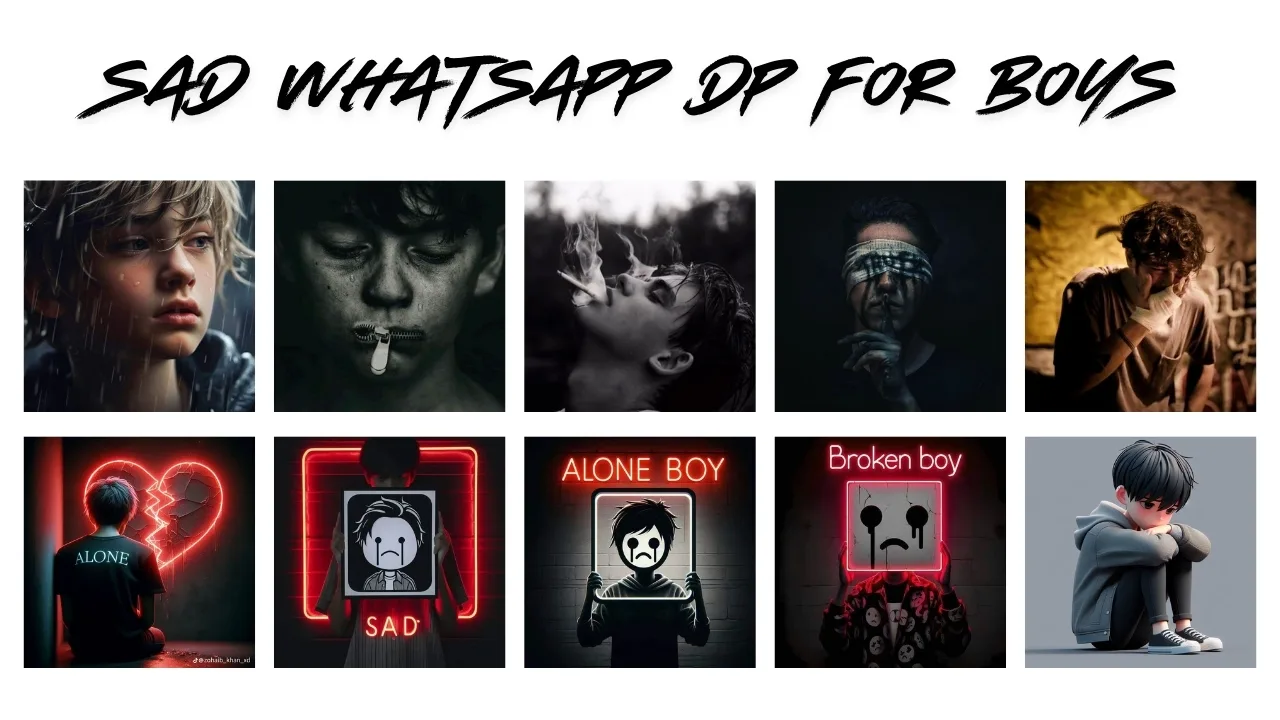 Sad WhatsApp Dp for Boys