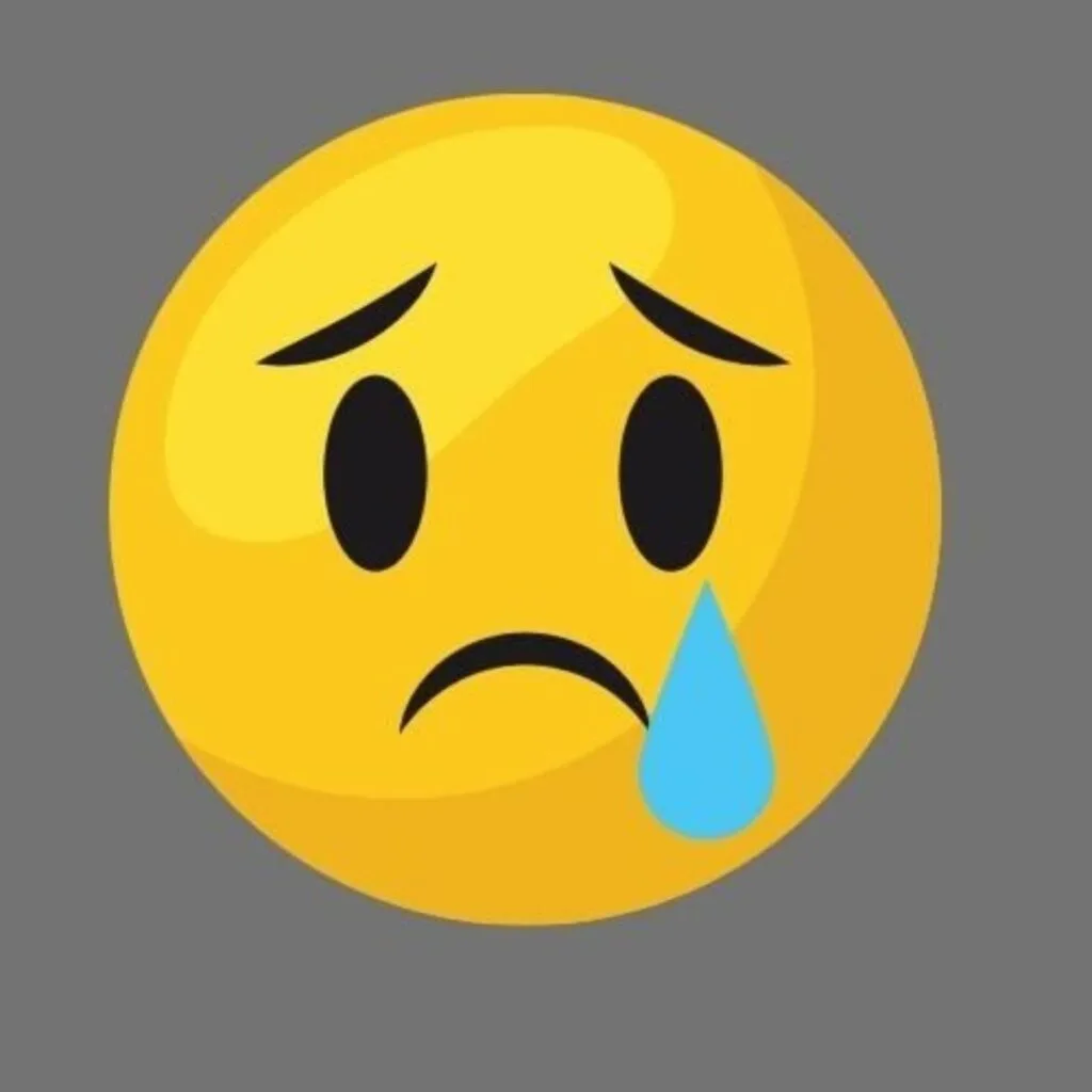 Crying Eyes Sad Sticker DP