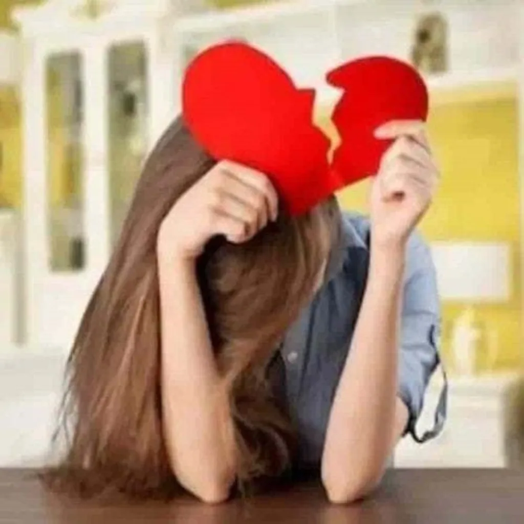Crying Heart Sad DP