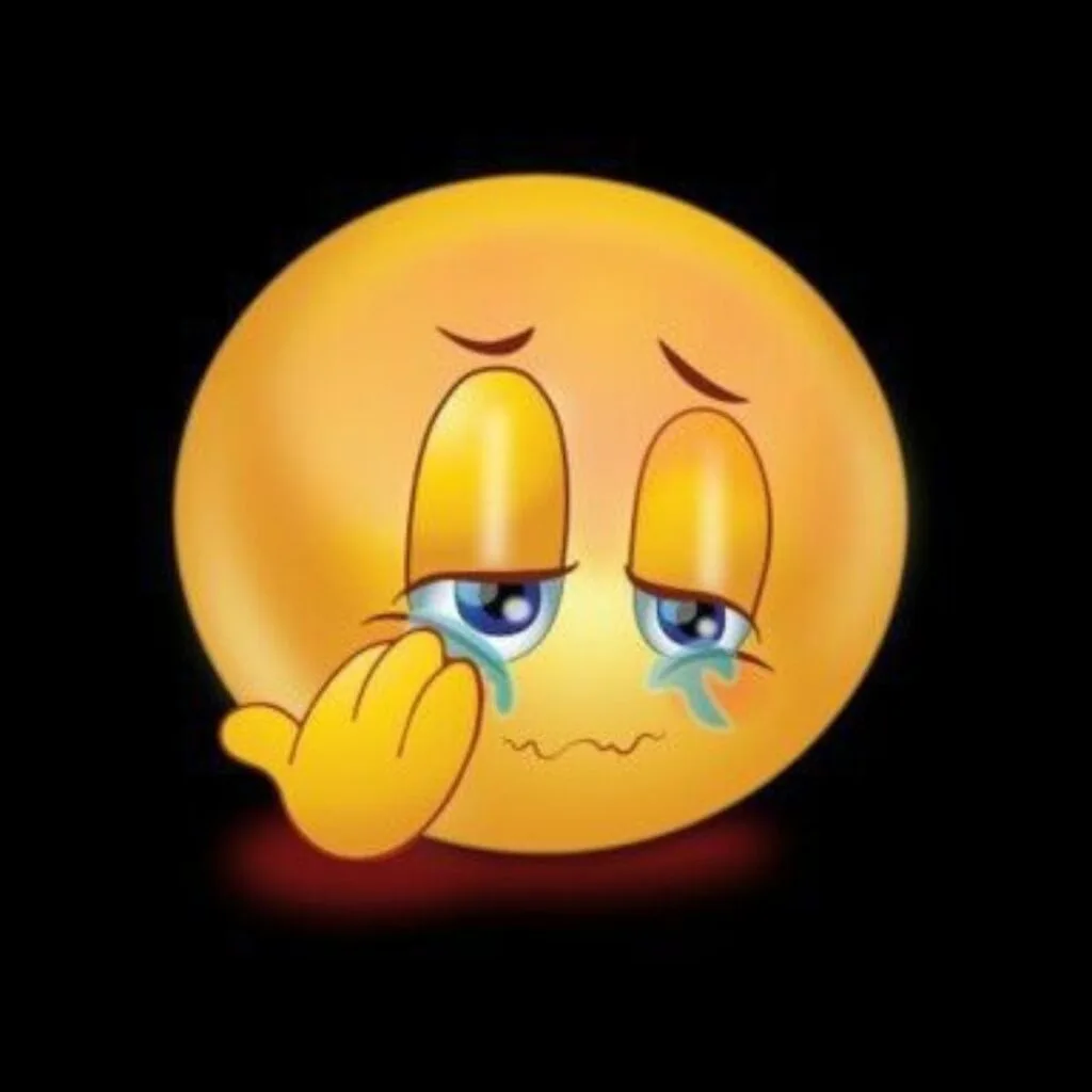Emotional Cry Sad Sticker DP