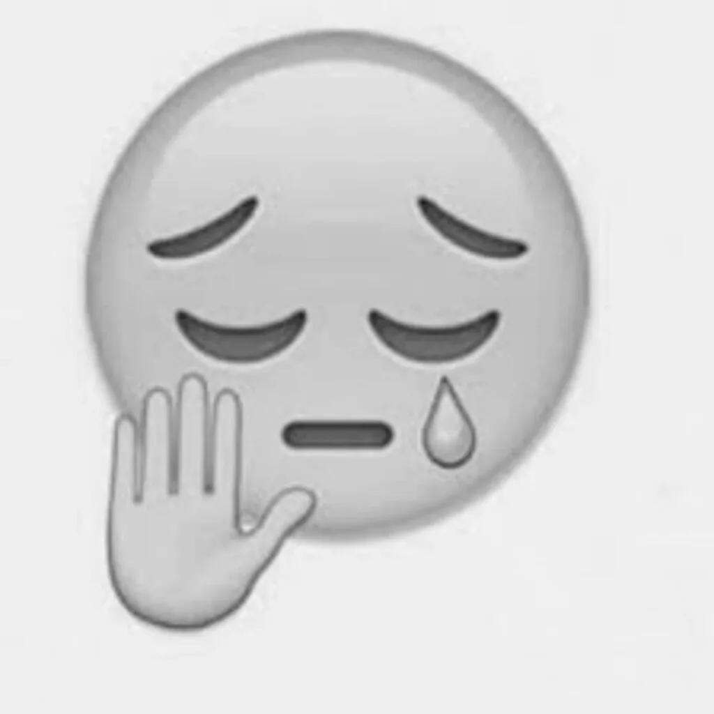 Sad Expressions Sticker DP