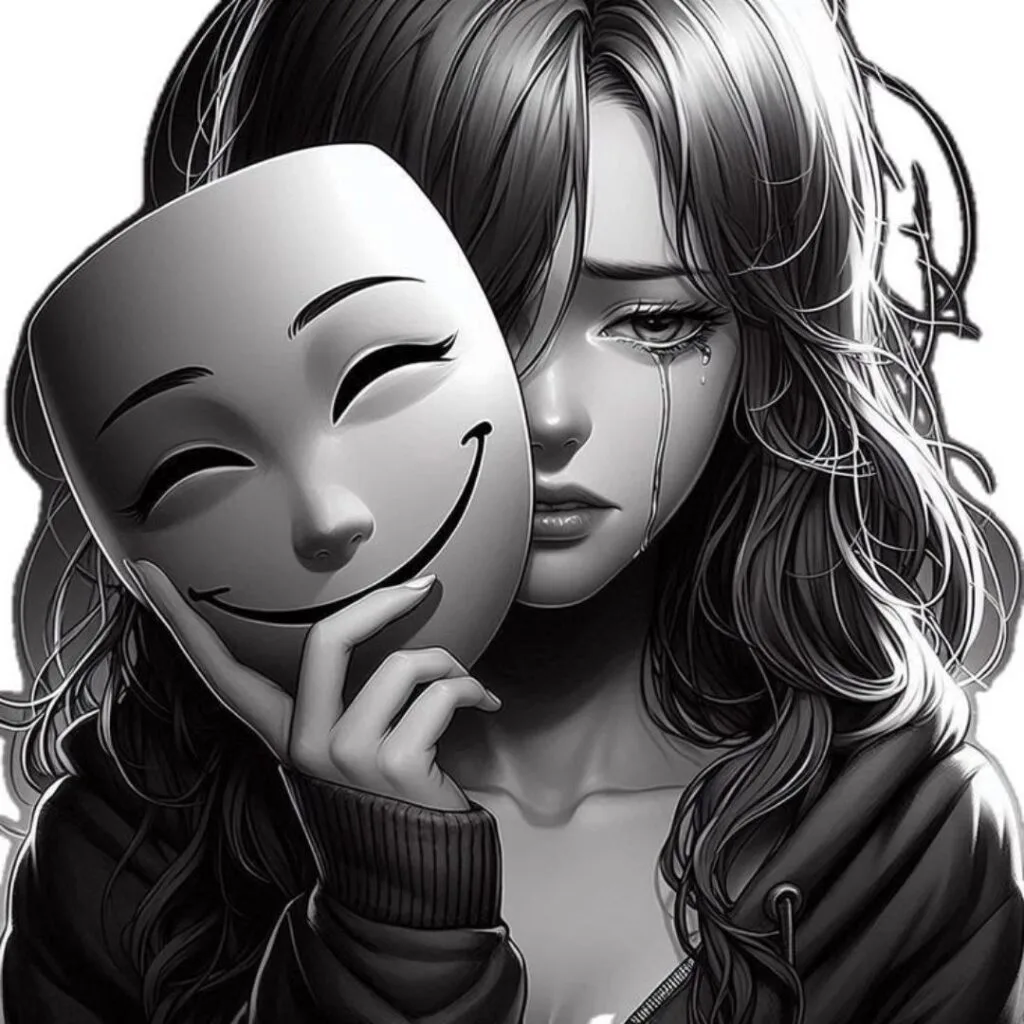 Painful DP image for WhatsApp profile